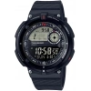 Casio SGW-600 Siyah Orijinal Silikon Saat Kordonu