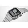 Casio Vintage A130WE-7ADF Gümüş Renk Radar Ekran Unisex Kol Saati