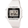 Casio W-215 Orijinal Silikon Beyaz Saat Kordonu