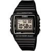 Casio W-215 Orijinal Silikon Siyah Saat Kordonu