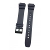 Casio W-216H F-108WH Lacivert Orijinal Silikon Siyah Saat Kordonu