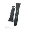 Casio W-96H Uyumlu Siyah Silikon Saat Kordonu Kayışı
