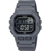Casio WS-1400H-8BVDF Gri Renk Kare Illuminator Dijital Erkek Kol Saati