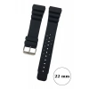 Dalgıç Saatleri ve Spor Saatler için 22 mm Kauçuk Saat Kordonu