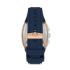 Hislon MS151T-11MR Masterwork Collection Tonneau Kasa Rose Gold Silikon Erkek Kol Saati