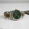 Reward RWA142808 Yeşil Kadran Tırtıklı Bezel Çift Renk Kadın Kol Saati