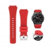 Samsung Gear S3 46mm Frontier Klasik Uyumlu Silikon Saat Kordon Kayış