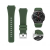 Samsung Gear S3 46mm Frontier Klasik Uyumlu Silikon Saat Kordon Kayış
