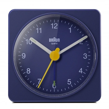 Braun BC02BL Küçük Boy Mavi Klasik Alarmlı Masa Saati