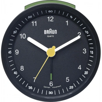 BRAUN BNC007BKBK ALARMLI MASA SAATİ IŞIKLI SİYAH
