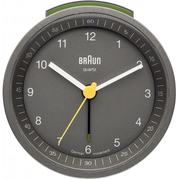 BRAUN BNC007GYGY ALARMLI MASA SAATİ IŞIKLI GRİ