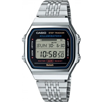 Casio ABL-100WE-1ADF Bluetooth ve Adımsayarlı Retro Çelik Kol Saati
