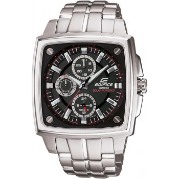 Casio Edifice EF-331SB-1AVDF Solar Powered Çelik Erkek Kol Saati