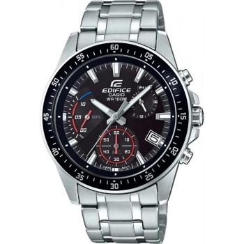 Casio Edifice EFV-540D-1AVUDF Siyah Kadran Çelik Kronograf Erkek Kol Saati
