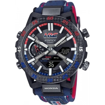 Casio Edifice Serisi ECB-2000HR-1ADR Honda Racing Özel Üretim Güneş Enerjili Bluetooth Bağlantılı Yeni Erkek Kol Saati