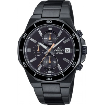 Casio Edifice Serisi EFV-640DC-1AVUDF Siyah Renk Çelik Erkek Kol Saati