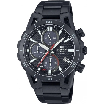 Casio Edifice Serisi EQS-960DC-1AVUDF Siyah Renk Güneş Enerjili Çelik Erkek Kol Saati