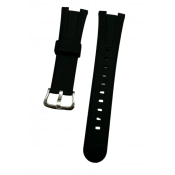 Casio EF-305-1A Siyah Renk Orijinal Silikon Saat Kordonu