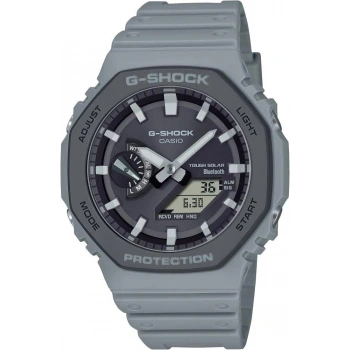 Casio G-Shock GA-B2100LUU-8ADR Gri Renk 20 ATM Su Geçirmez Yeni Bluetooth Bağlantı Erkek Kol Saati