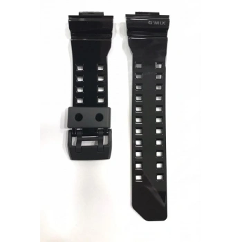 Casio G-Shock GBA-400 Siyah Parlak Orijinal Silikon Saat Kordonu