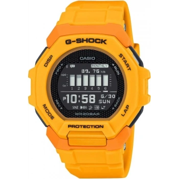 Casio G-Shock GBD-300-9DR Sarı Renk 20 ATM Su Geçirmez Yeni Bluetooth Bağlantı Erkek Kol Saati