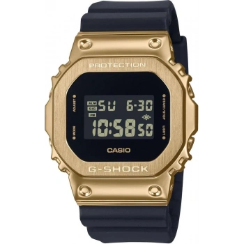 Casio G-Shock GM-5600UG-9DR Siyah Sarı Renk 20 ATM Su Geçirmez Yeni Analog Dijital Çelik Kasa Erkek Kol Saati