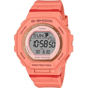 Casio G-Shock GMD-B300SC-4DR G-SQUAD Bluetooth Bağlantılı Adım Sayar 20 ATM Su Geçirmez Kadın Kol Saati