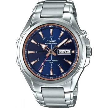Casio Işıklı Çelik Erkek Kol Saati MTP-E200D-2A2VDF