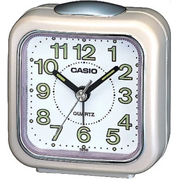 Casio Klasik TQ-142-7DF Beyaz Alarmlı Işıklı Masa Saati