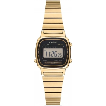 Casio LA670WGA-1DF Altın Tonlu Mini Retro Kadın Kol Saati