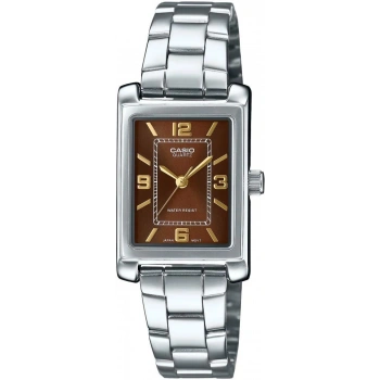 Casio LTP-1234DD-5ADF Dikdörtgen Kadın Kol Saati