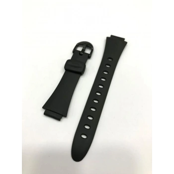 Casio LW-E10 Siyah Orijinal Silikon Saat Kordonu Kayışı