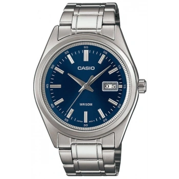Casio MTP-B180D-2AVDF Derin Mavi Kadranlı Paslanmaz Çelik Erkek Kol Saati