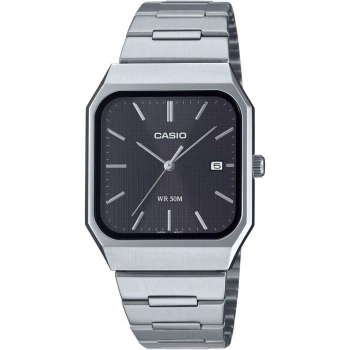 Casio MTP-B185D-1AVDF Kare Kasa Minimalist Çelik Erkek Kol Saati