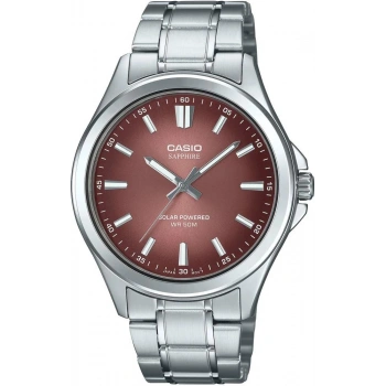 Casio MTS-RS100D-5ADF Safir Cam Güneş Enerjili Erkek Kol Saati