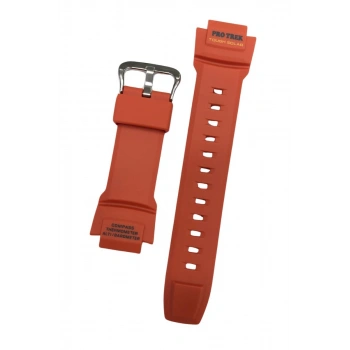 Casio Pro Trek PRG-270 Turuncu Orijinal Silikon Saat Kordonu
