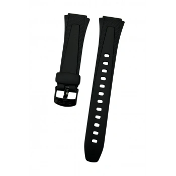 Casio W-752 W-753 W-755 Orijinal Siyah Renk Silikon Saat Kordonu