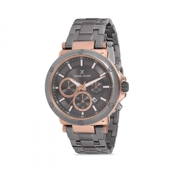 Daniel Klein DK102-000506Q Füme Çelik Erkek Kol Saati