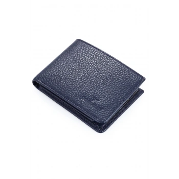 Daniel Klein DKW1074-02 Lacivert Hakiki Deri Erkek Cüzdanı