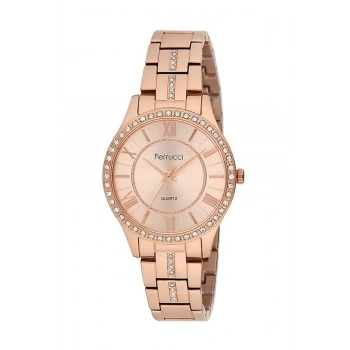 Ferrucci Bronz Çelik Kadın Kol Saati 124592