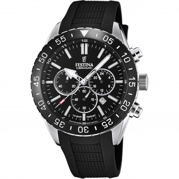 Festina F20515/2 Seramik Kauçuk Kordon Erkek Kol Saati
