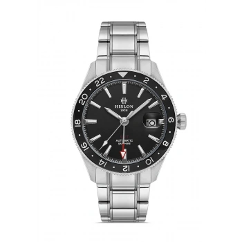 Hislon SD153T-04SS GMT Otomatik Erkek Kol Saati