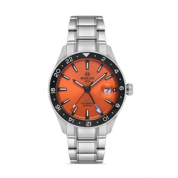 Hislon SD153T-14SS GMT Otomatik Erkek Kol Saati