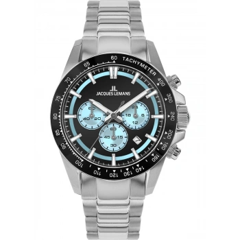 JACQUES LEMANS 1-2207B LIVERPOOL CHRONOGRAPH ERKEK KOL SAATİ