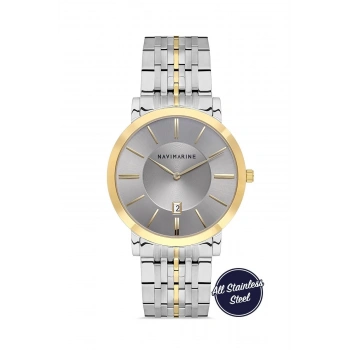 Navimarine NM001101-05 Slim Çelik Erkek Kol Saati
