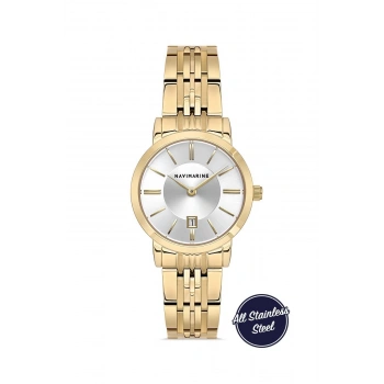 Navimarine NM001202-06 Slim Çelik Kadın Kol Saati