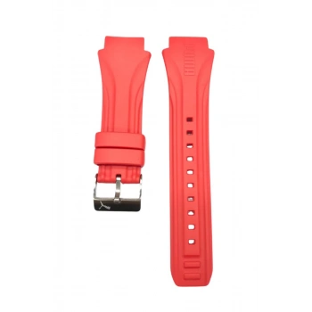 Puma PU911021002 Kırmızı Orijinal Silikon Saat Kordonu