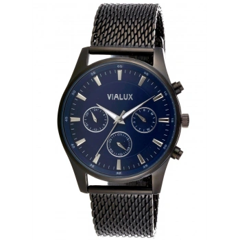 Vialux VX415-M03 Hasır Çelik Erkek Kol Saati