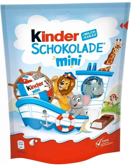 Kinder Schokolade Mini 120 gr