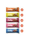 Delly Çikolata Kaplı Vegan Meyveli Bar Karışık Kutu 12 Adet X 35 g